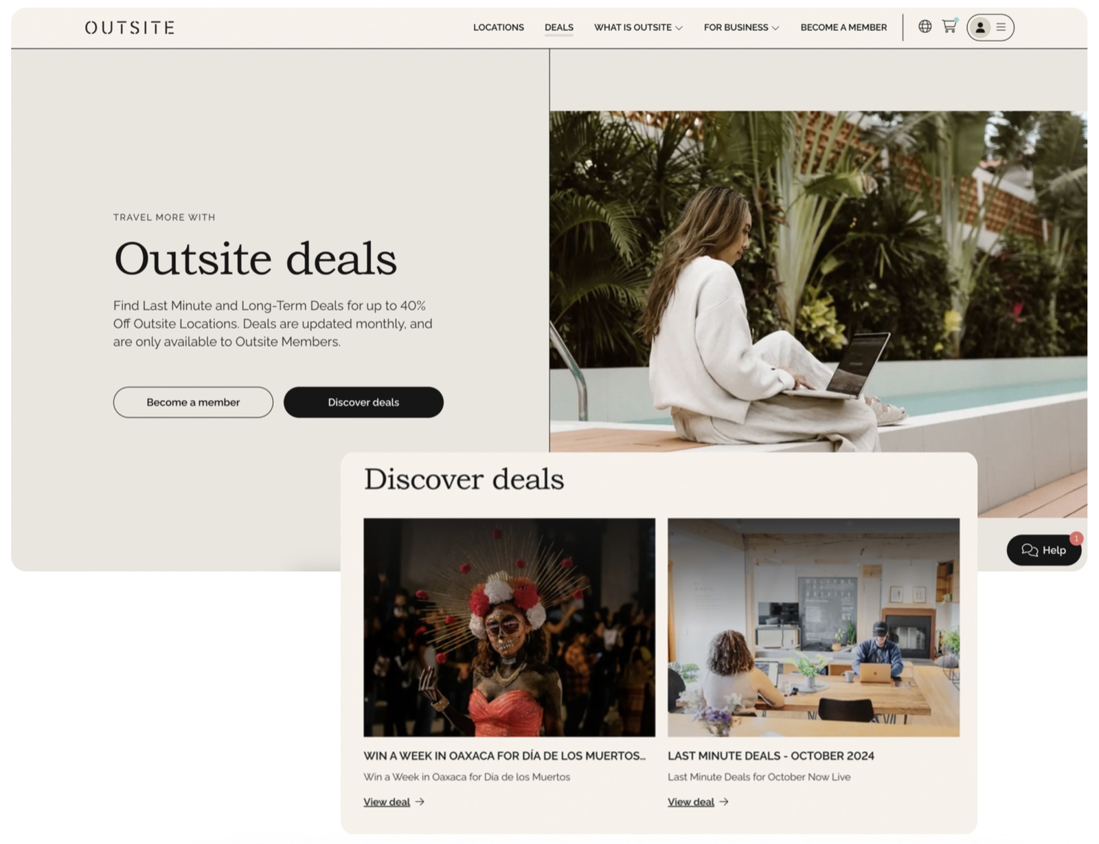 Outsite Deals Hub